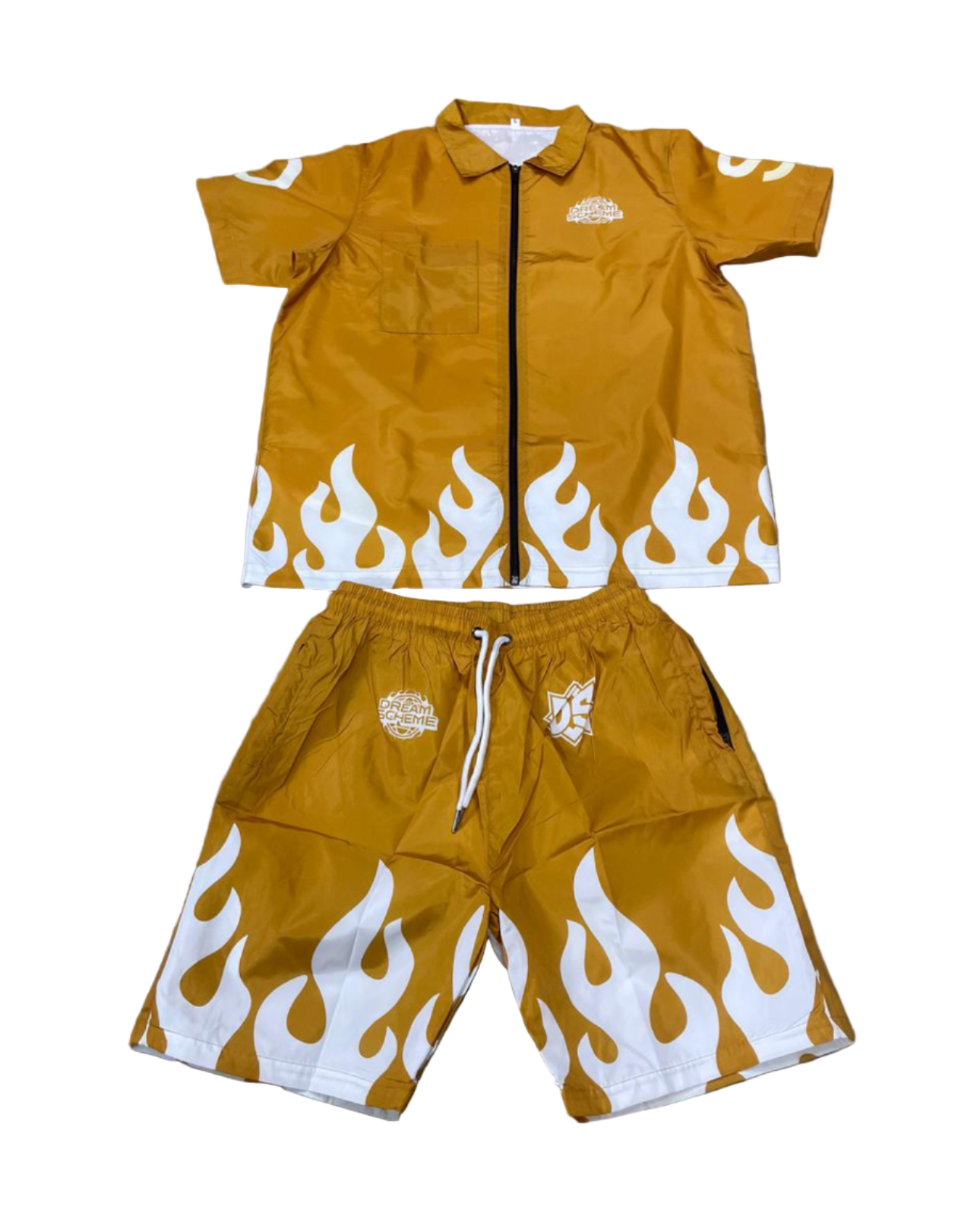 Mustard Yellow Interstate Flame Set