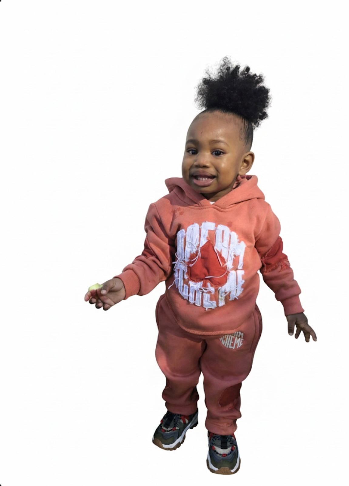 Kids Peach Ace Of Spade Set